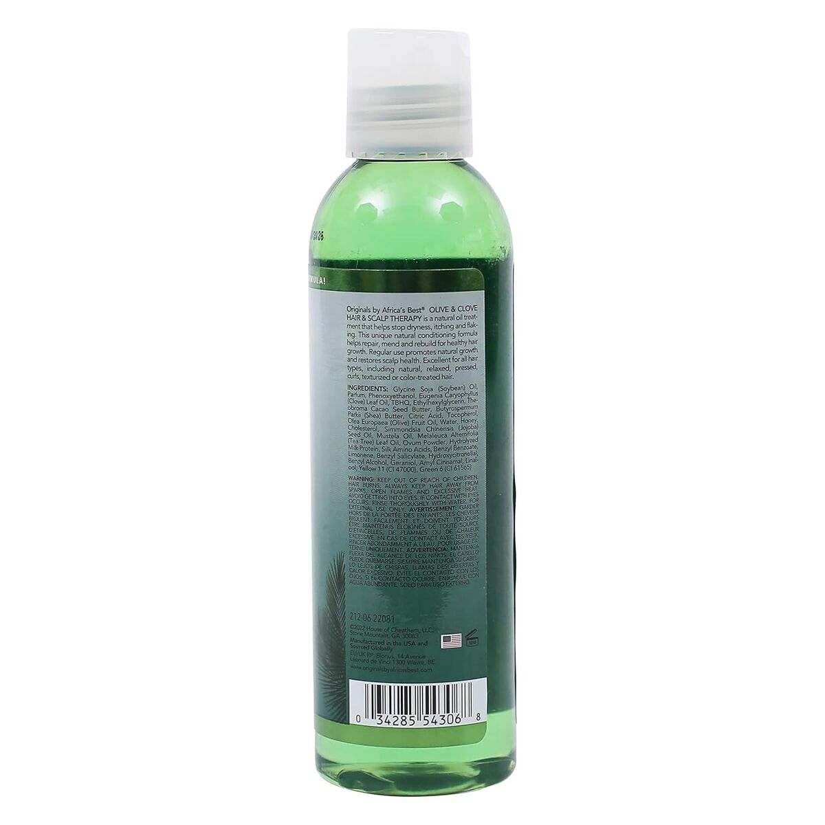 Africa's Best Organic Olive & Clove Oil Therapy 6oz