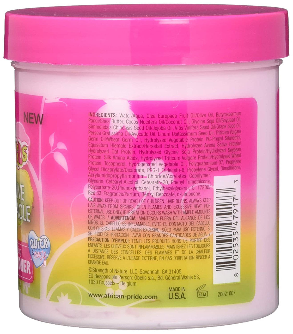 African Pride Dream Kids Olive Leave-in Conditioner 15oz 