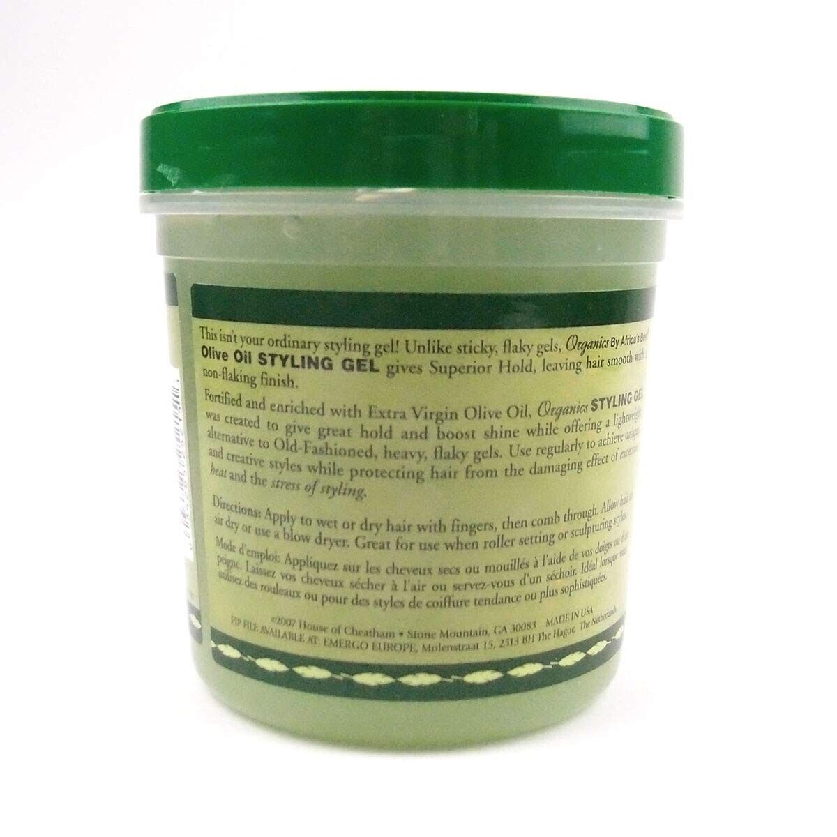 Africa's Best Organics Olive Oil Styling Gel 15oz