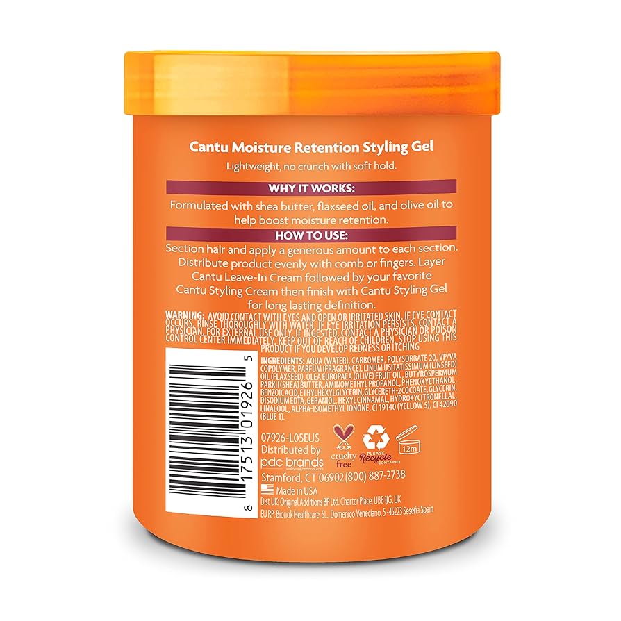 Cantu Shea Butter Vochtretentie Styling Gel 524g