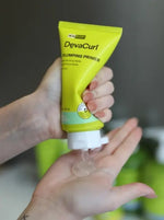 Vegan sulfate free DevaCurl curl primer gel for fuller bouncy curls