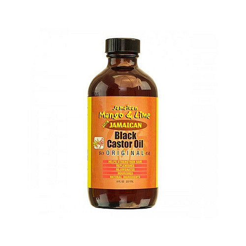 Jamaicaanse Mango &amp; Limoen Originele Zwarte Castorolie 8oz