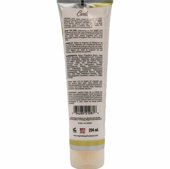 Africa's Best Originals Honey & Castor Curls 10oz