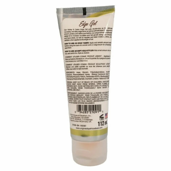 Africa's Best Originals Honey & Castor Edge Gel 4oz