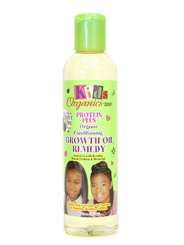 Afrika's beste biologische kinderproteïne plus groei-olie remedie 8oz