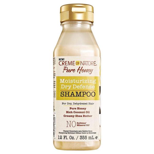Crème de Nature Pure Honey Shampooing Hydratant Défense Sec 355 ml