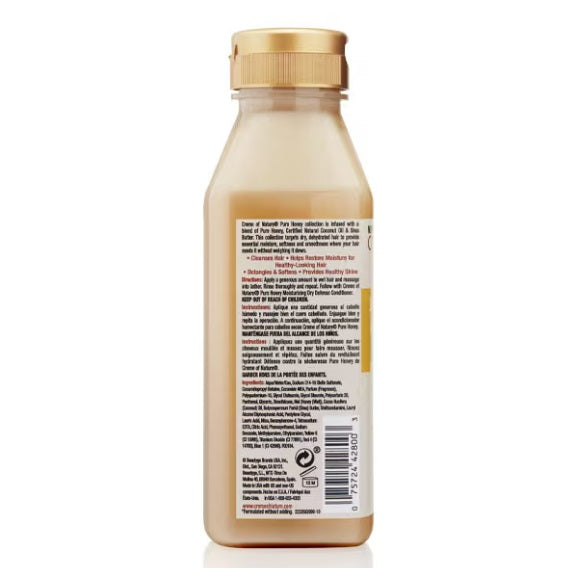 Crème de Nature Pure Honey Shampooing Hydratant Défense Sec 355 ml
