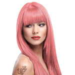 Soft pastel pink hair dye for bleached or pre-lightened hair