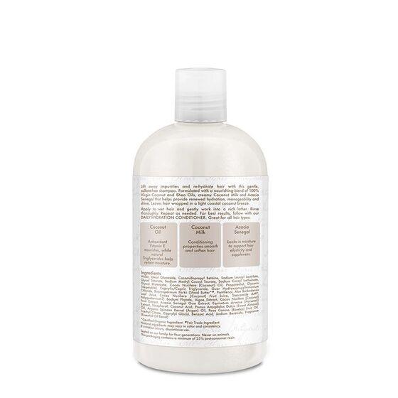 SheaMoisture 100% pure kokosolie dagelijkse hydraterende shampoo 384 ml 